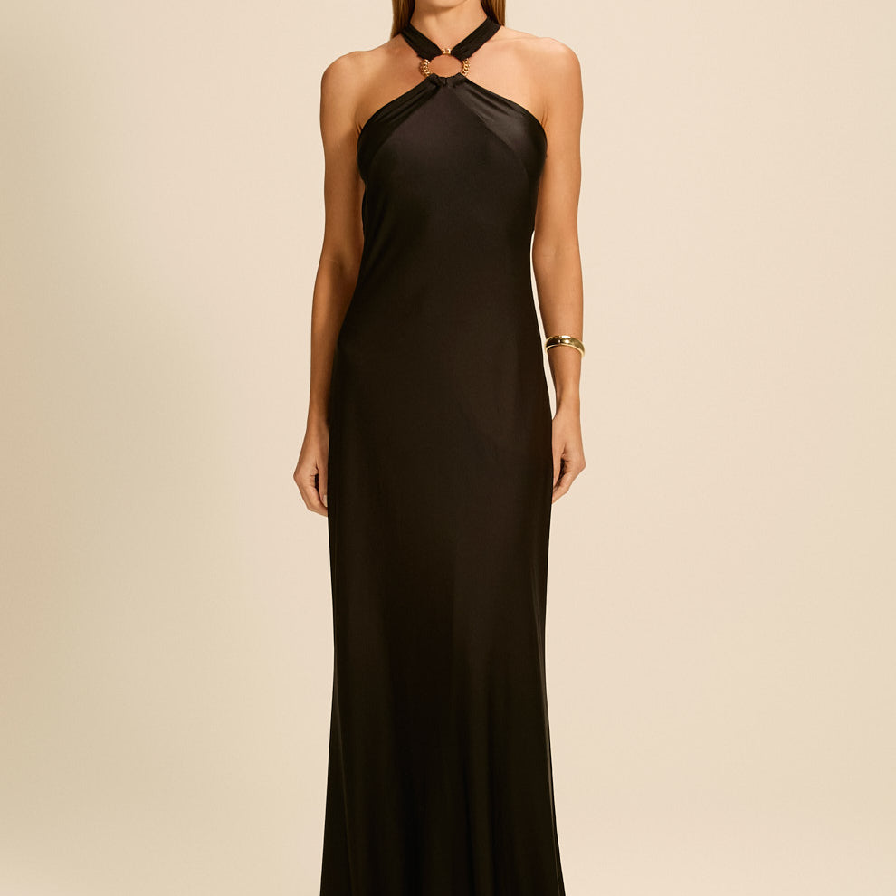 Vestido Longo Lavinia Preto