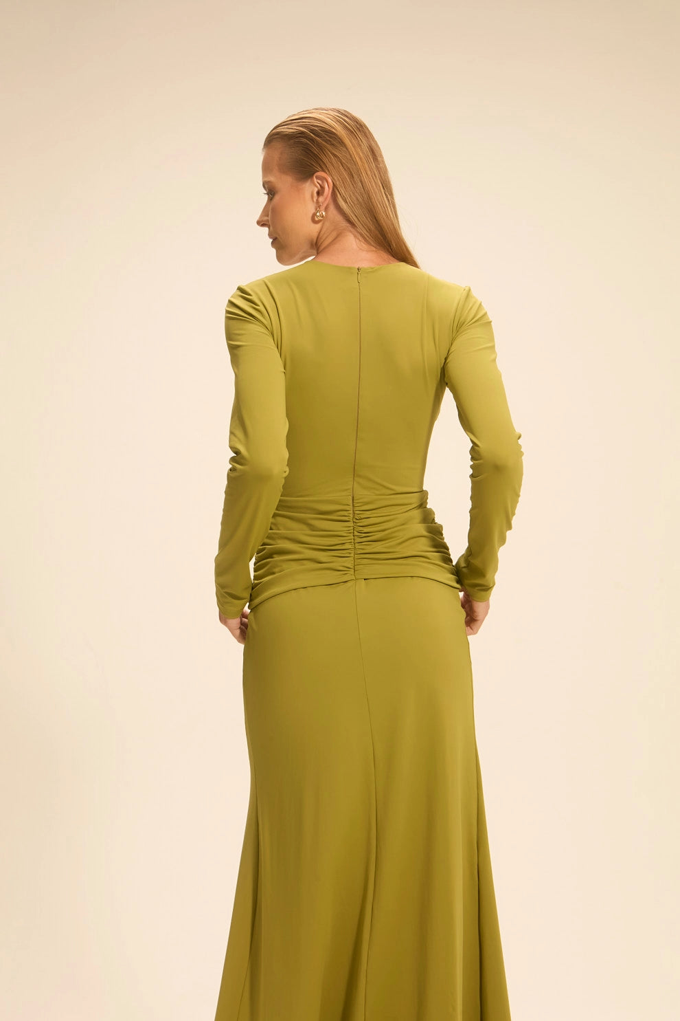 Vestido Longo Morgana Pistache