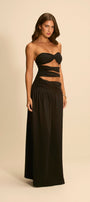 Vestido Longo Naomi Preto
