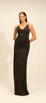 Vestido Névoa Longo Preto