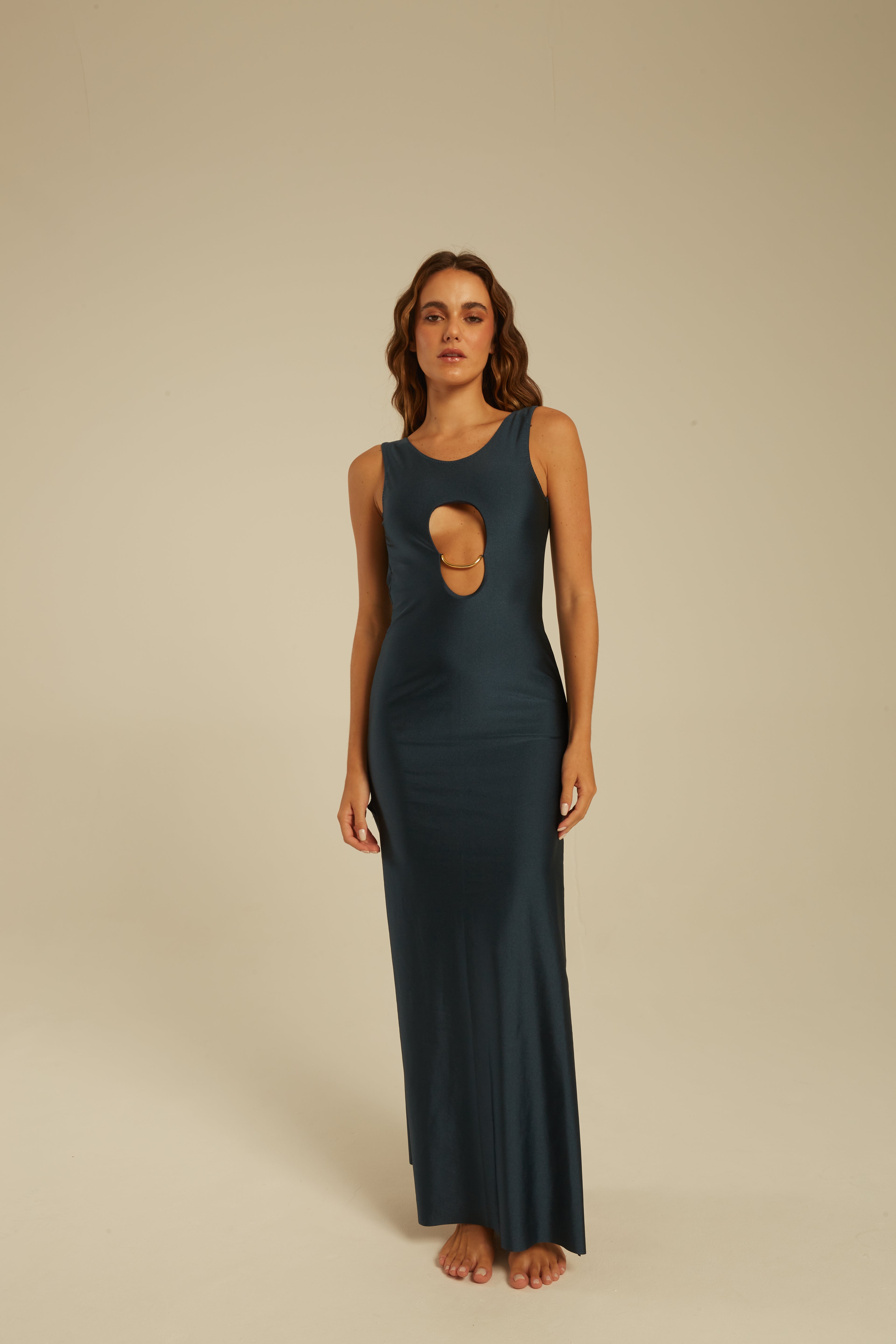 Vestido Oister - Azul Shark