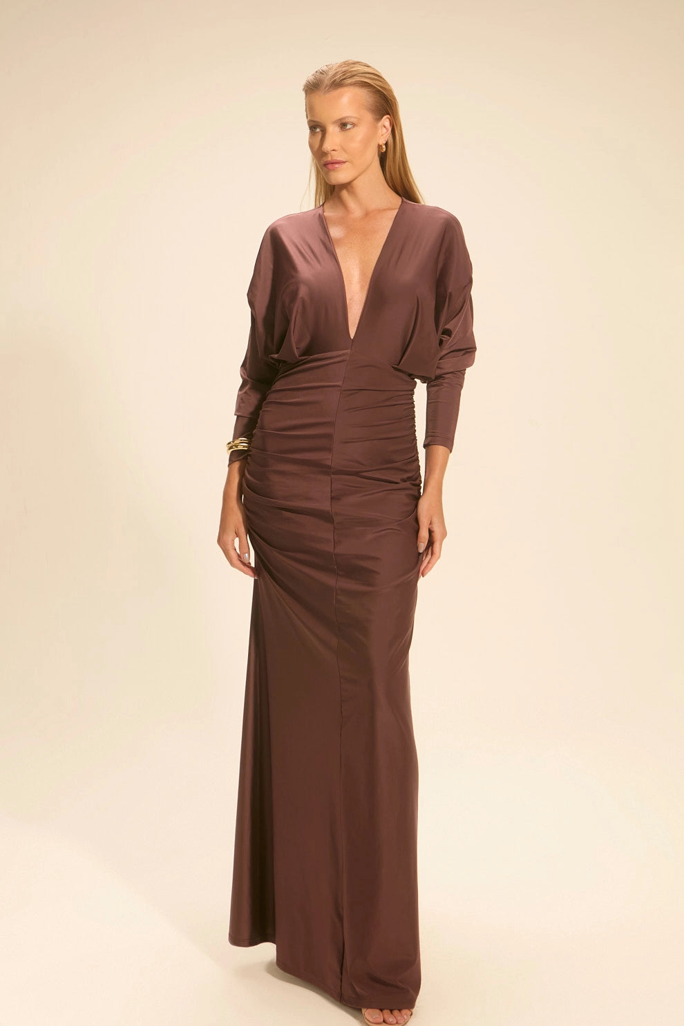 Vestido Longo Pandora Roxo
