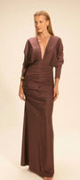 Vestido Longo Pandora Roxo
