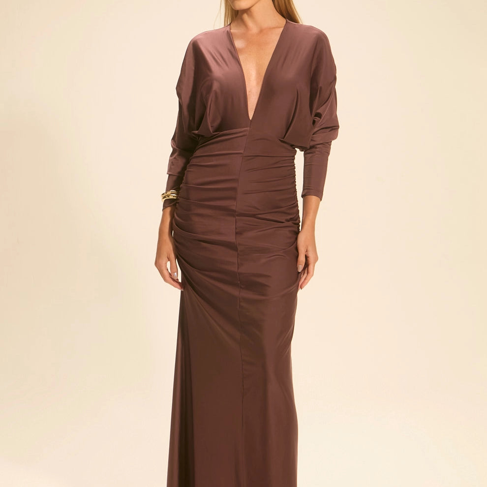 Vestido Longo Pandora Roxo