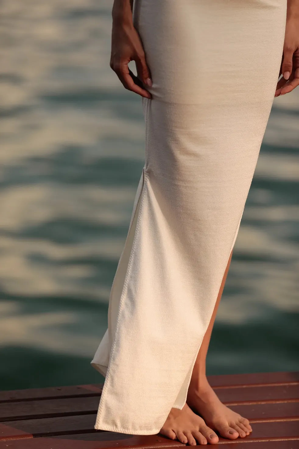 Vestido Rita Fechos Off White