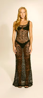 Vestido Trancoso Longo Tela Preto