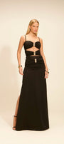Vestido Zuri Longo Preto