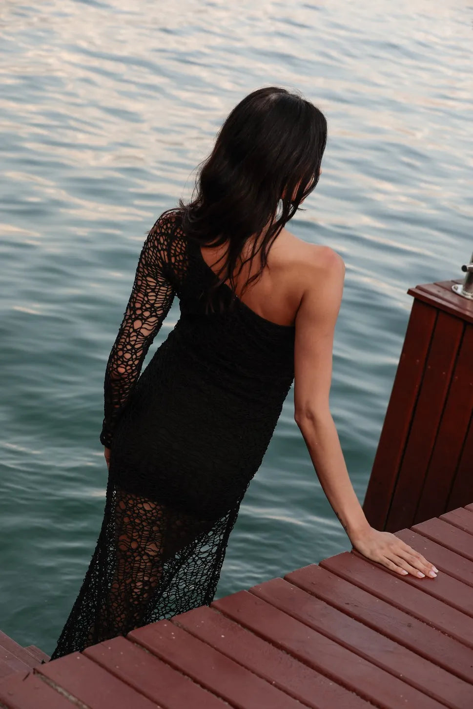 Vestido Ayla Tela Preto