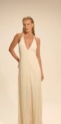 Vestido Longo Jade Off White