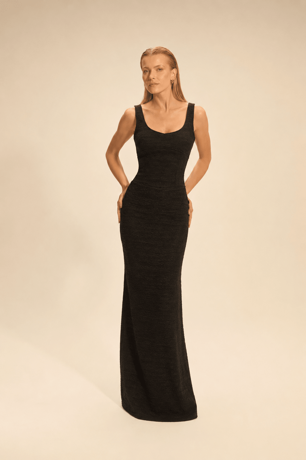 Vestido Nádia Longo Preto