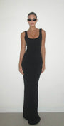 Vestido Nádia Longo Preto