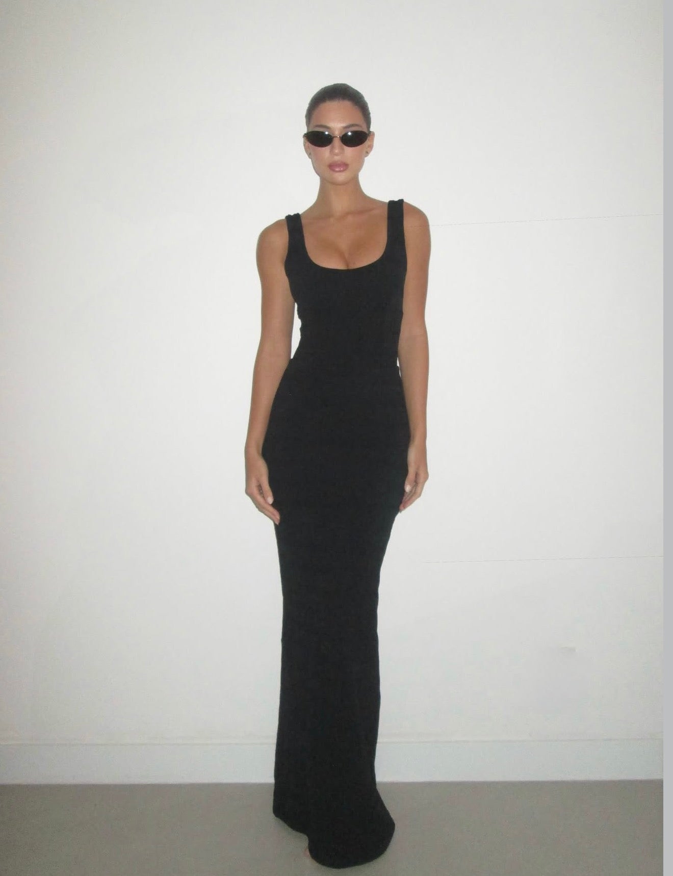 Vestido Nádia Longo Preto