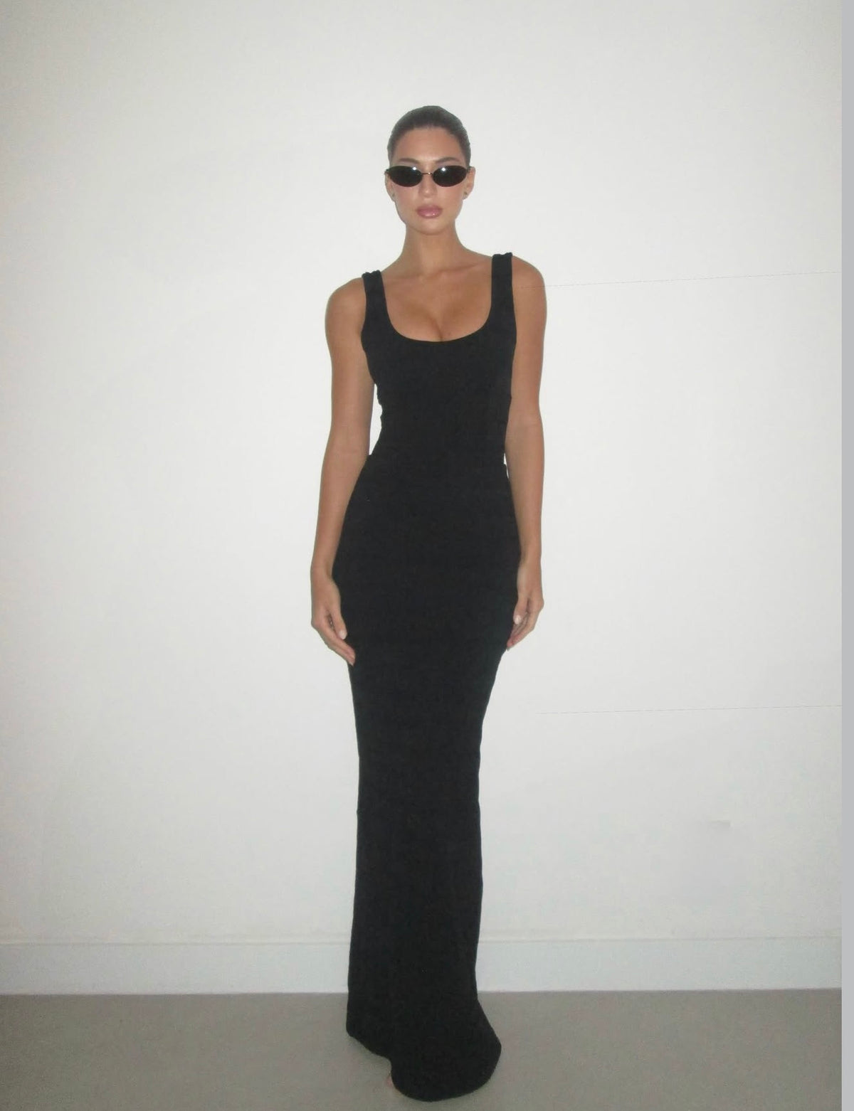 Vestido Nádia Longo Preto