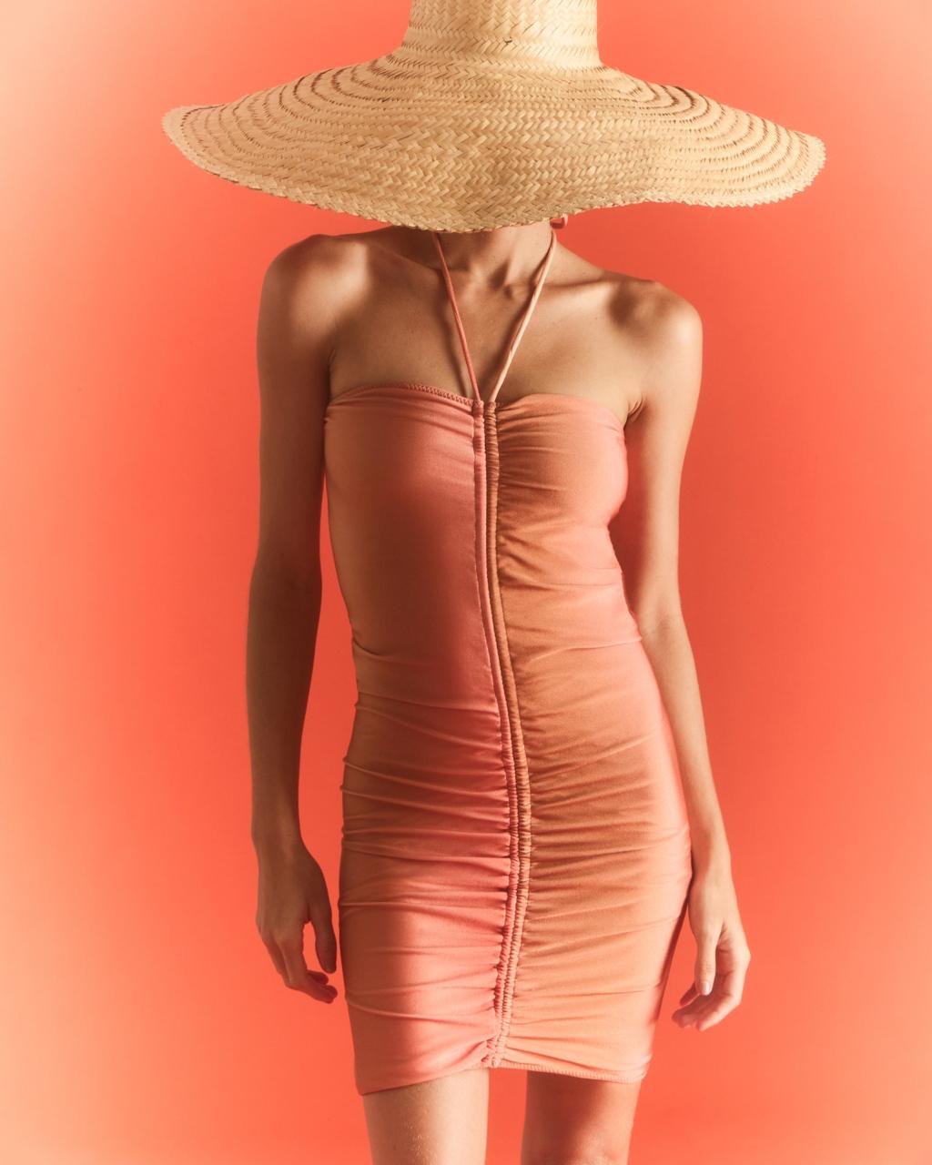 Vestido Josie Sky Amêndoa