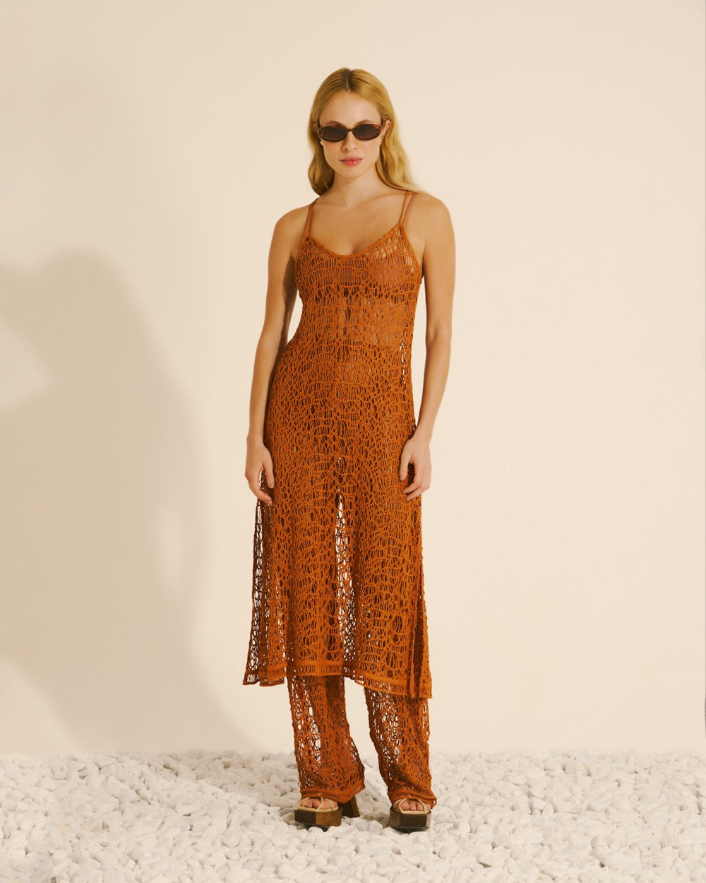 Vestido Ibiza Conhaque