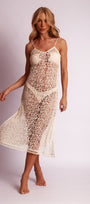 Vestido Midi Ibiza Off White