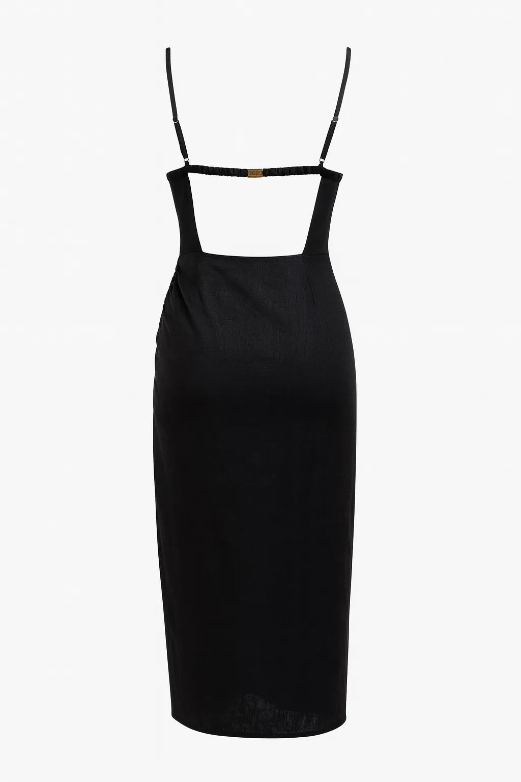 Vestido Vitória Linho Preto